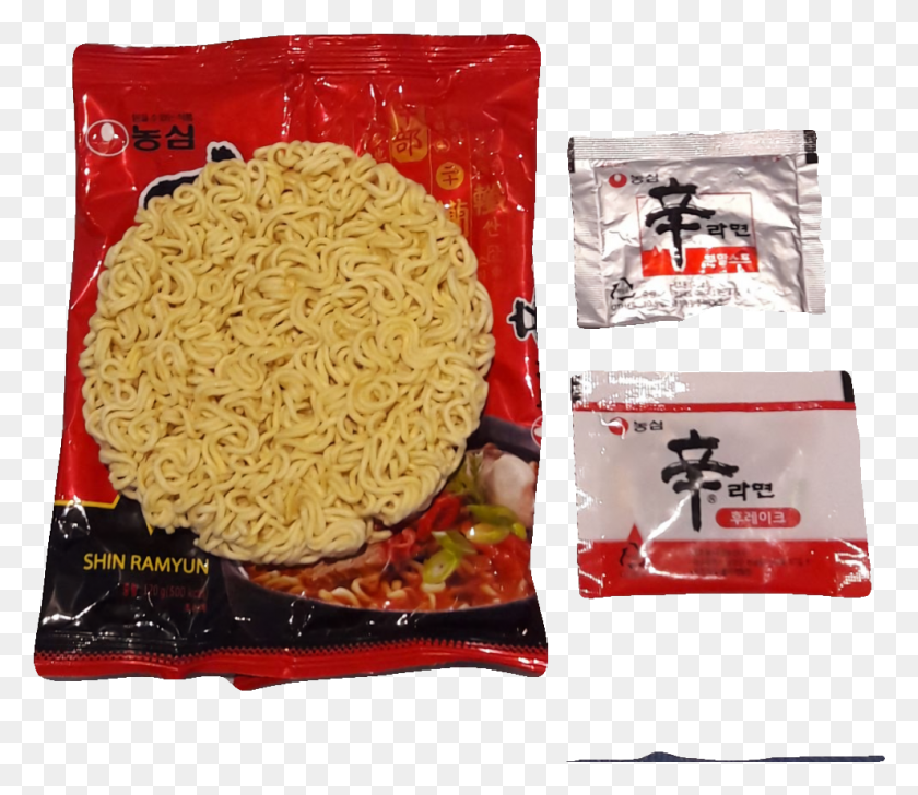 990x848 Nongshim Shin Ramen Korean Noodle Hot Spicy Tasty Beef Instant Noodles, Pasta, Food, Ice Cream HD PNG Download