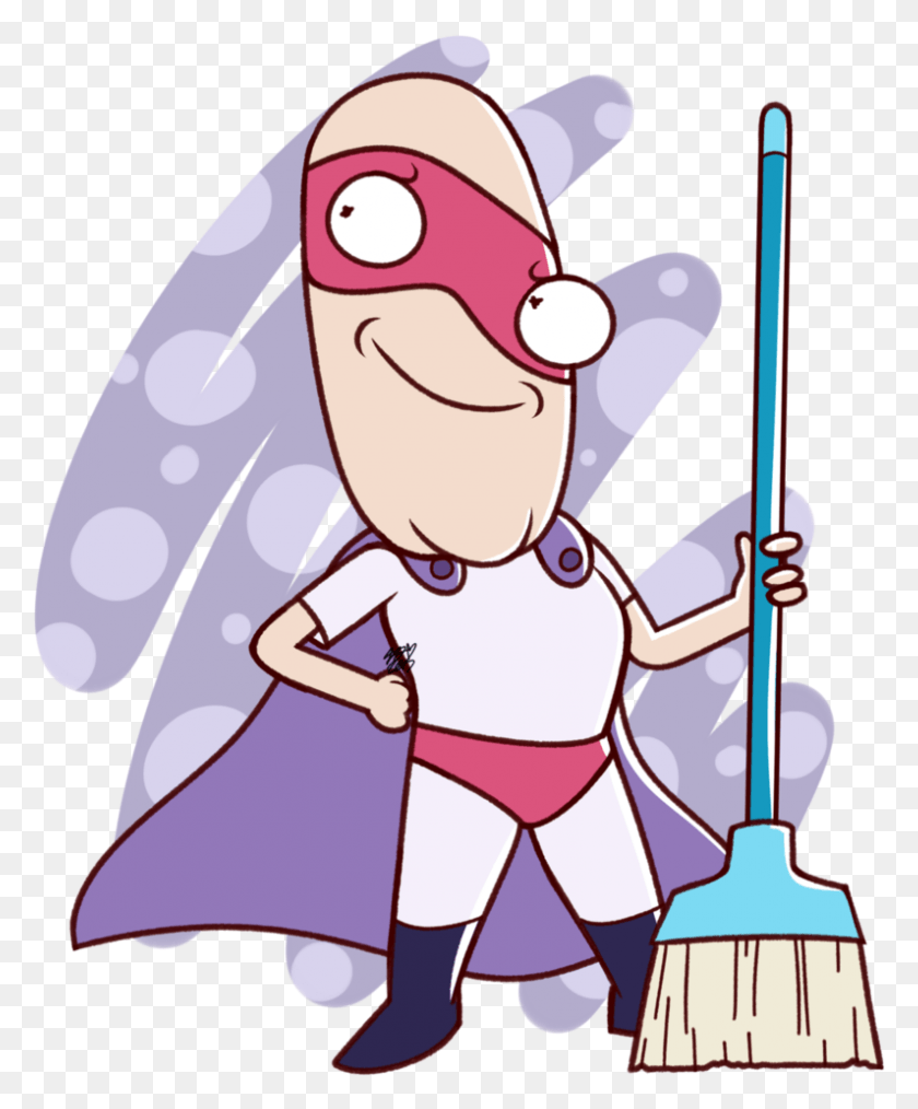 795x973 Noob Noob Rick And Morty Rick And Morty Noob Noob, Cleaning, Broom HD PNG Download