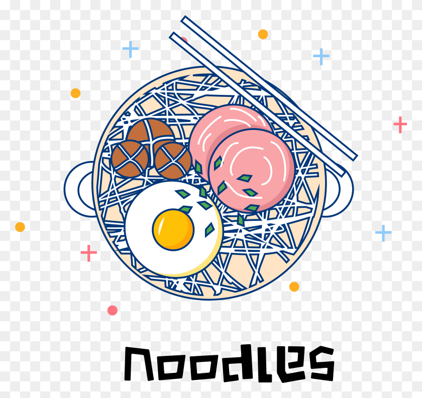 6332x5957 Noodle Soup Noodles Food Lunch And Vector Image, Sphere, Astronomy, Outer Space HD PNG Download