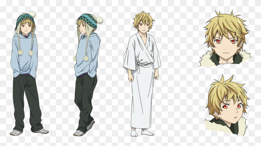 872x460 Noragami Characters Yukine, Clothing, Apparel, Person HD PNG Download