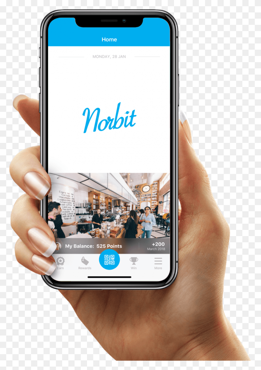 962x1396 Norbit App Prodvizhenie Stranici V Instagram, Мобильный Телефон, Телефон, Электроника, Hd Png Скачать