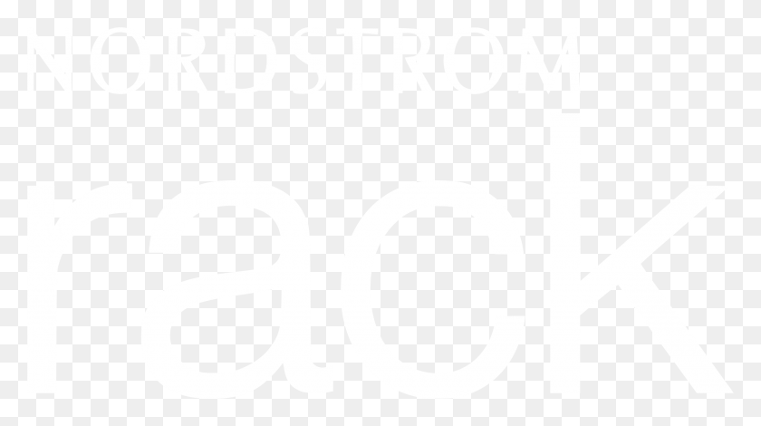 2400x1264 Логотип Nordstrom Rack Черно-Белый Логотип Правительства Квинсленда Белый, Номер, Символ, Текст Hd Png Скачать