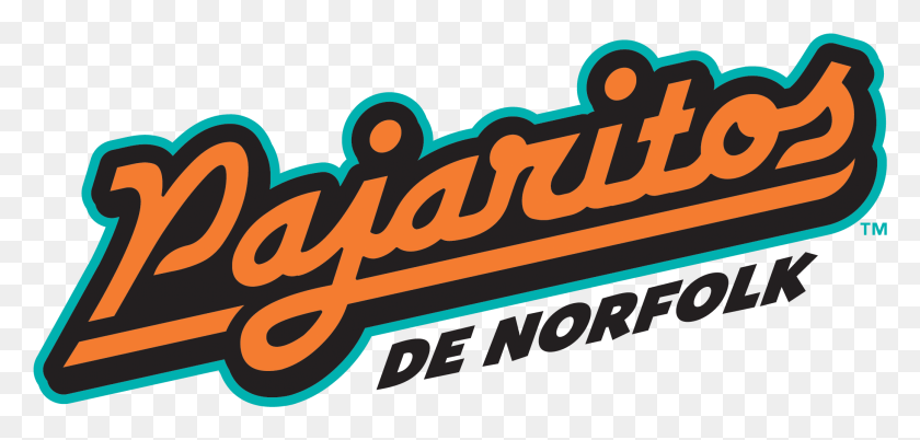 2075x911 Norfolk Tides To Play Five Games As Pajaritos De Norfolk Graphic Design, Text, Alphabet, Word HD PNG Download