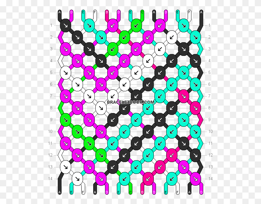 529x597 Normal Pattern Friendship Macrame Bracelet Patterns, Rug, Pac Man, Text HD PNG Download