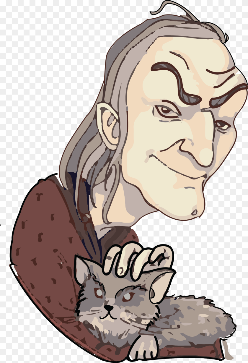 1270x1856 Norris Is The Pet Cat Of Argus Filch Cat, Art, Person, Face, Head Transparent PNG