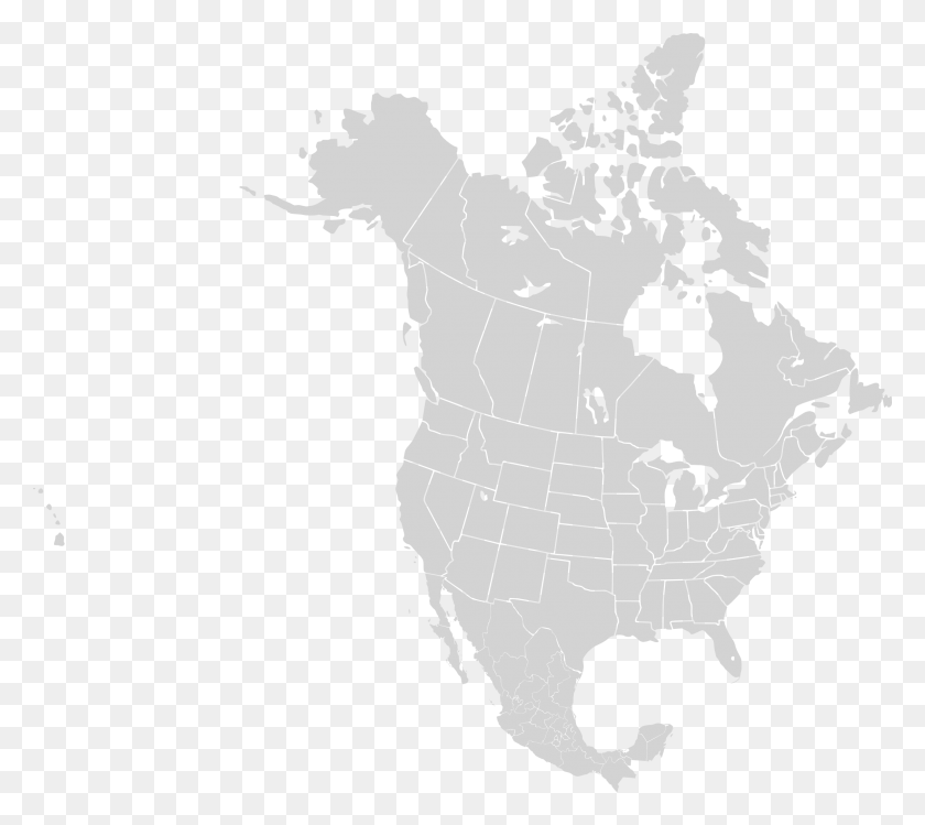 2253x1992 Северная Америка Карта Пустого Диапазона Внутренняя Территория Аляски Юконская Низменность Тайга Биом, Диаграмма, Атлас, Участок Hd Png Скачать