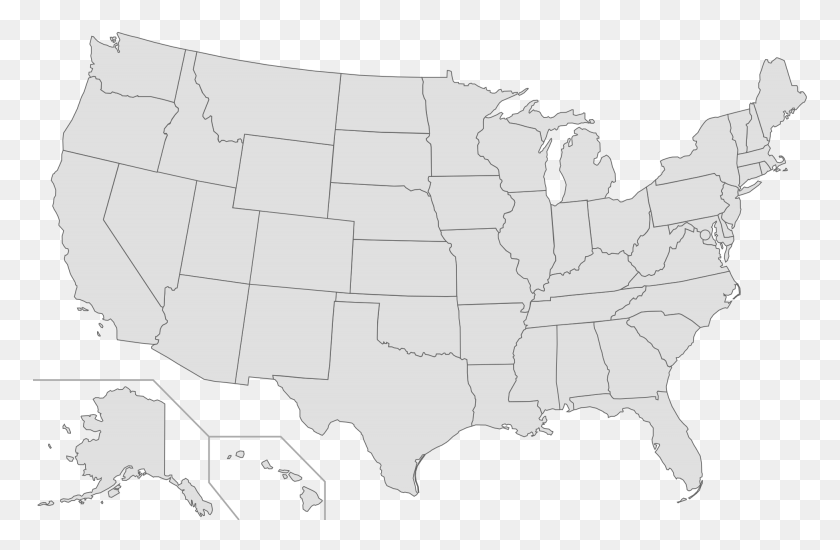 775x490 North America Usa Blank Map Black, Diagram, Atlas, Plot HD PNG Download