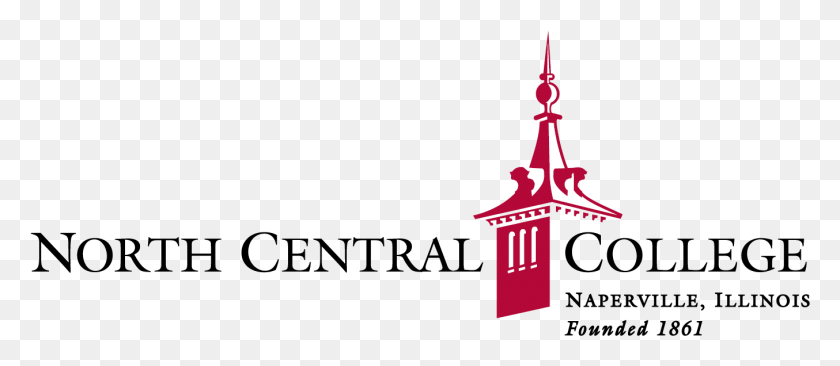 1354x532 North Central College North Central College Naperville Logo, Architecture, Building, Tower HD PNG Download
