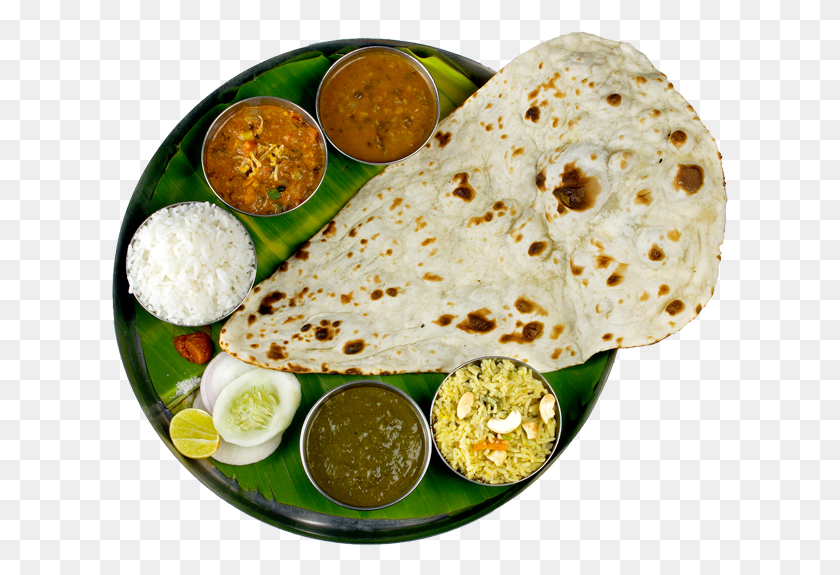 617x515 North Indian Meals, Bread, Food, Dish HD PNG Download