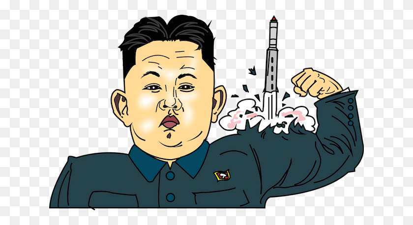 640x398 North Korean Nuke Keeps Photo Of Us Nuke By Its Bathroom Kim Jong Un Line Art, Person, Human, Military Uniform HD PNG Download