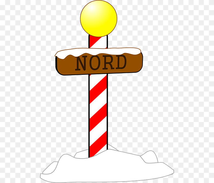 526x720 North Pole Arctic Christmas Pole Winter Holiday Cross, Food, Sweets Sticker PNG