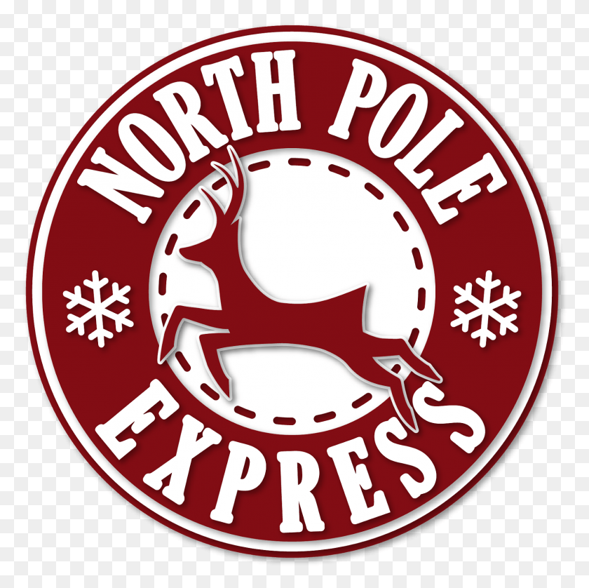 1589x1586 Descargar Png North Pole Express Emblem Dont Panic Su Hierba Orgánica, Logotipo, Símbolo, Marca Registrada Hd Png