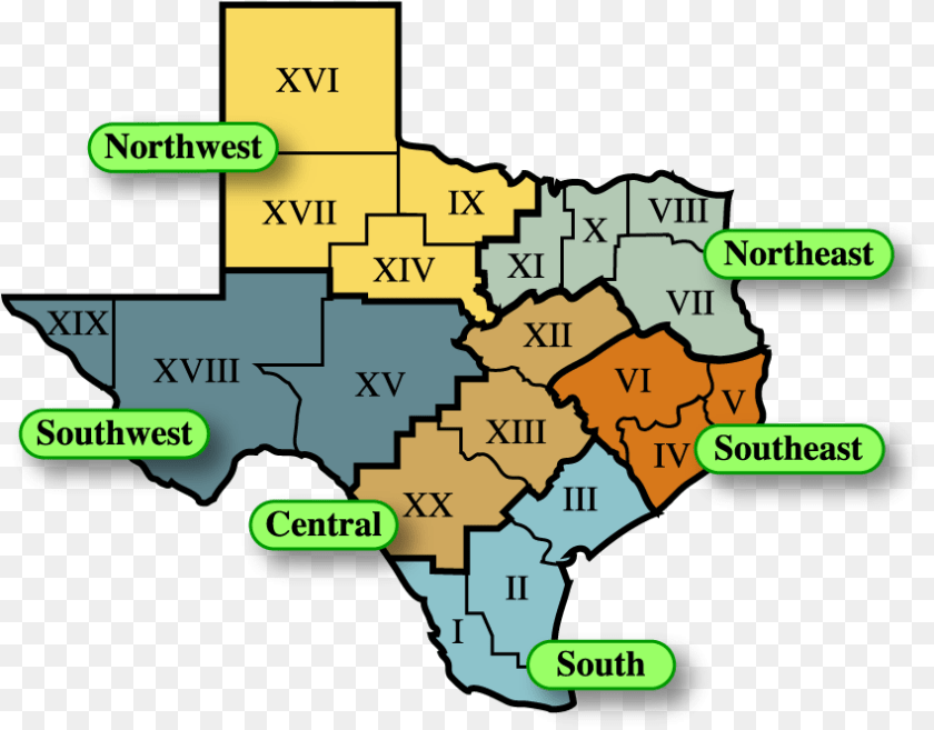 North West Of Texas, Chart, Plot, Map, Atlas Sticker PNG