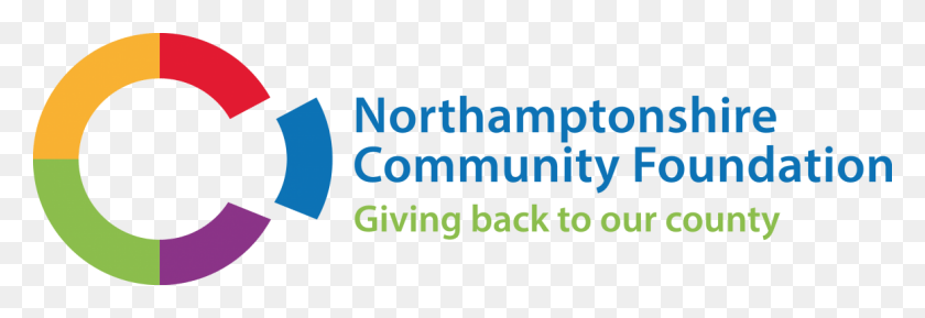 1160x341 Descargar Png Northamptonshire Community Foundation Logo, Text, Clothing, Apparel Hd Png