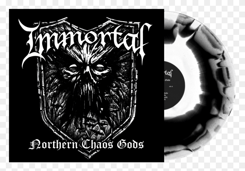 953x647 Northern Chaos Gods Immortal Northern Chaos Gods Vinyl, Person, Human, Text HD PNG Download