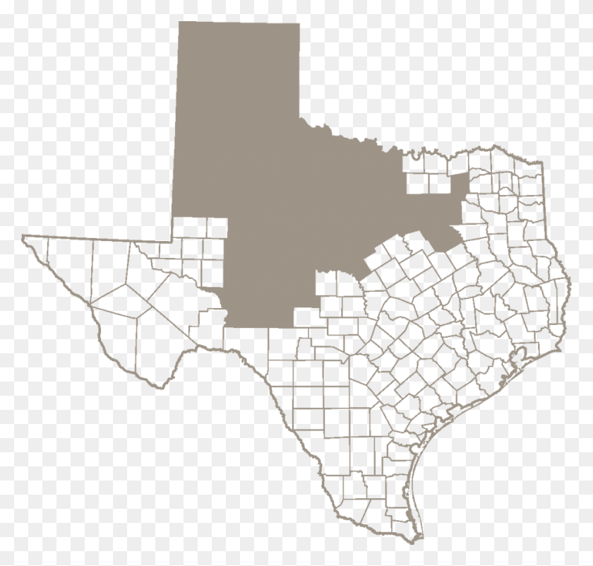 945x898 Северный Округ Техаса Судебные Округа Сша Поселились Ли Итальянские Иммигранты В Техасе, Карта, Диаграмма, Участок Hd Png Скачать