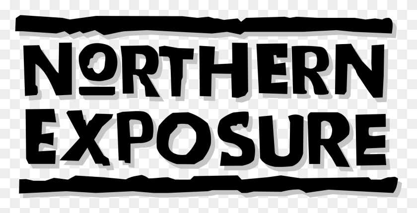 2191x1041 Northern Exposure Logo Transparent Northern Exposure Logo, Text, Alphabet, Handwriting HD PNG Download