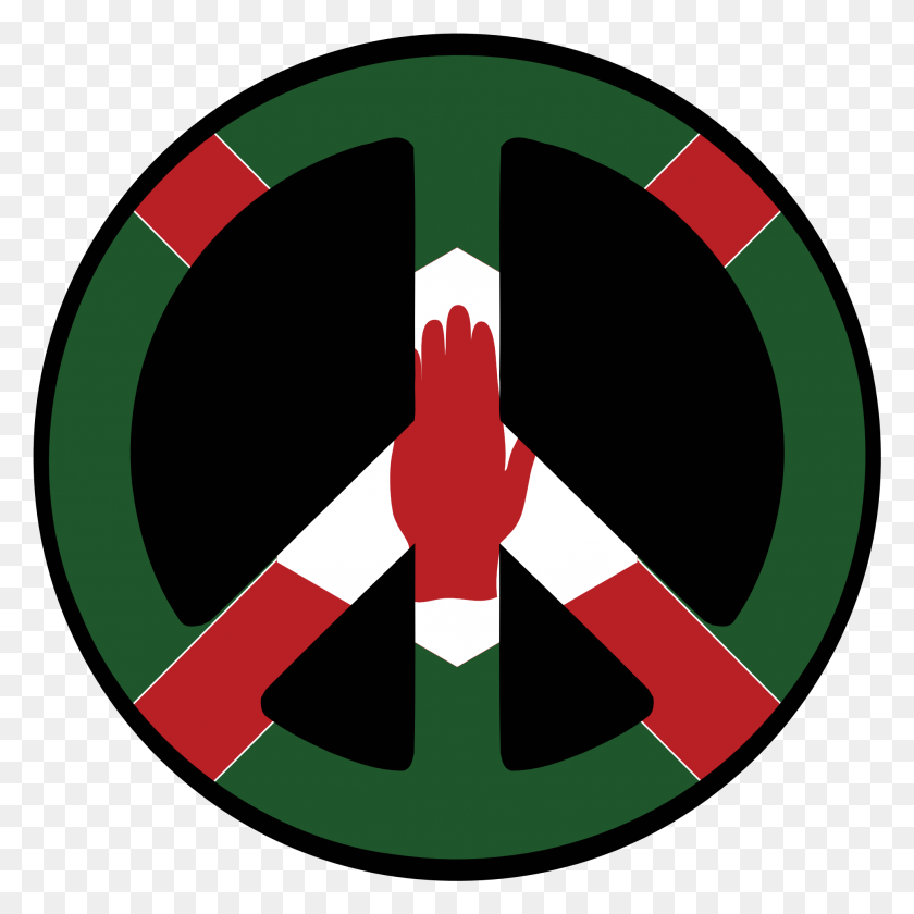 1942x1942 Northern Ireland Peace Symbol Flag 4 Saint Patricks Northern Ireland Peace Symbol, Life Buoy HD PNG Download