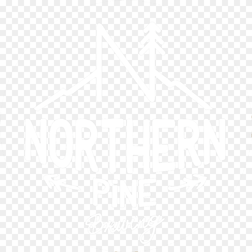 Northern Pine Brewing Logo White Circle, Ammunition, Grenade, Weapon Clipart PNG