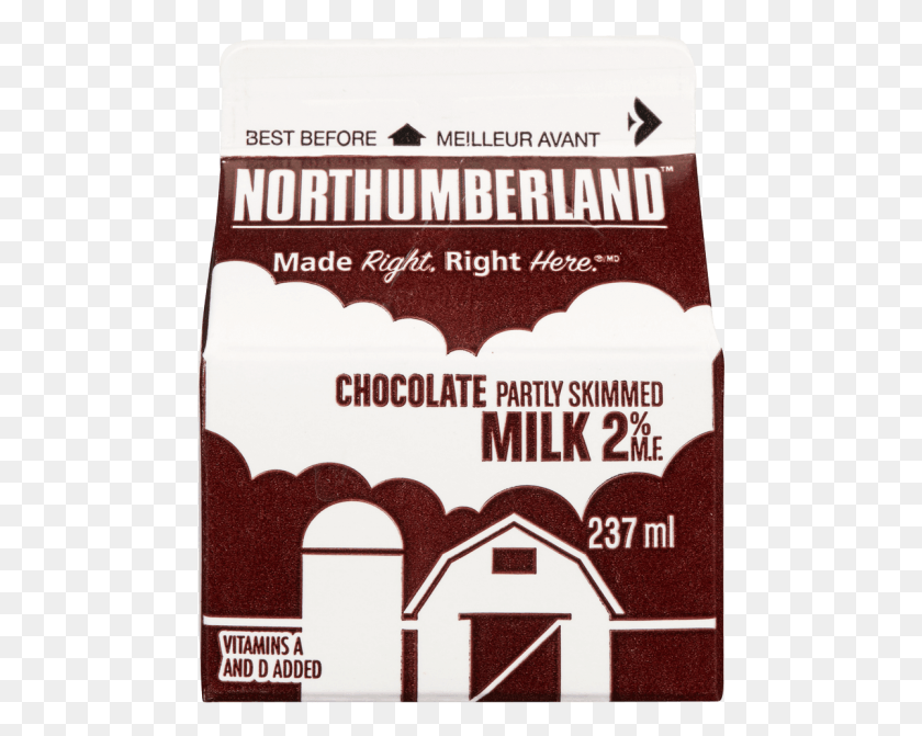 482x611 Northumberland 2 Chocolate Milk Combines The Sweet Northumberland Dairy, Flyer, Poster, Paper HD PNG Download
