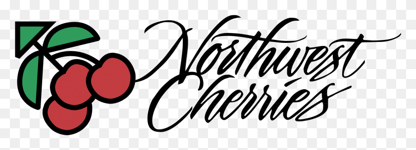 2279x715 Northwest Cherries Logo Transparent Northwest Cherries, Gray, World Of Warcraft HD PNG Download