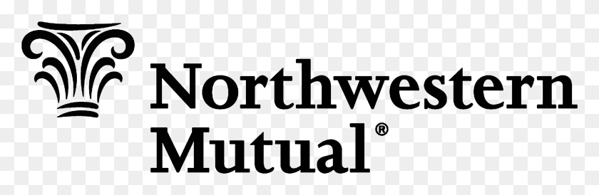 2640x725 Northwestern Mutual Logo Oval, Text, Alphabet, Number HD PNG Download