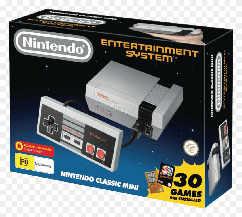 1187x1058 Norton Secured Nes Classic Edition Box, Machine, Text, Electronics HD PNG Download