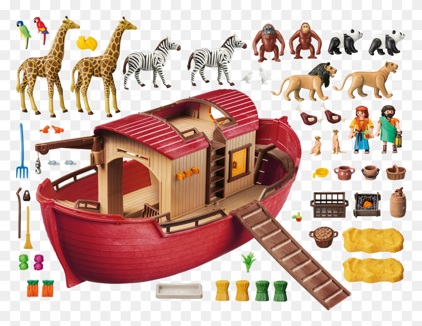 1462x1106 Norton Secured Playmobil Noah39s Ark, Zebra, Wildlife, Mammal HD PNG Download