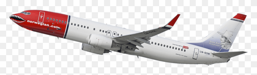 1058x252 Norwegian Jet Norwegian Airplane No Background, Aircraft, Vehicle, Transportation HD PNG Download