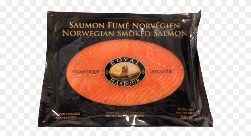 589x398 Norwegian Smoked Salmon Royal Norwegian Smoked Salmon, Disk, Text, Frisbee HD PNG Download