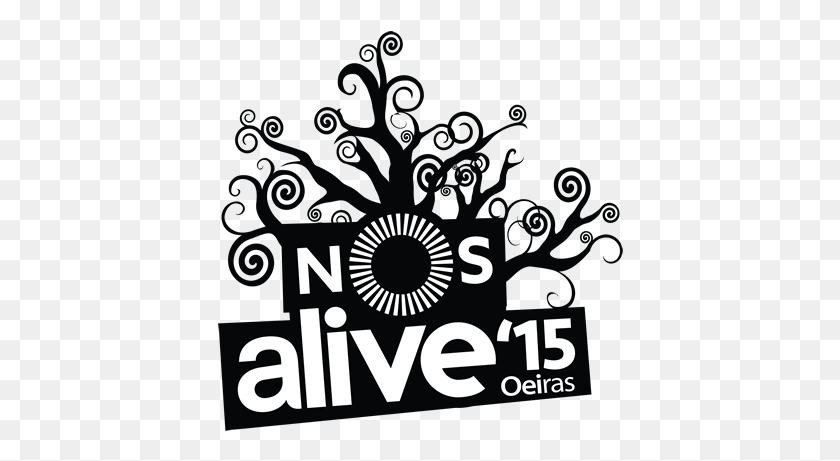 406x401 Логотип Nos Alive Nos Alive 2019, Текст, Символ, Товарный Знак Hd Png Скачать