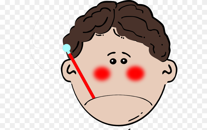 600x528 Nose Clipart Sick, Baby, Person PNG