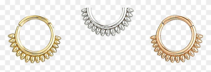 1505x438 Nose Ring, Oval, Lace HD PNG Download