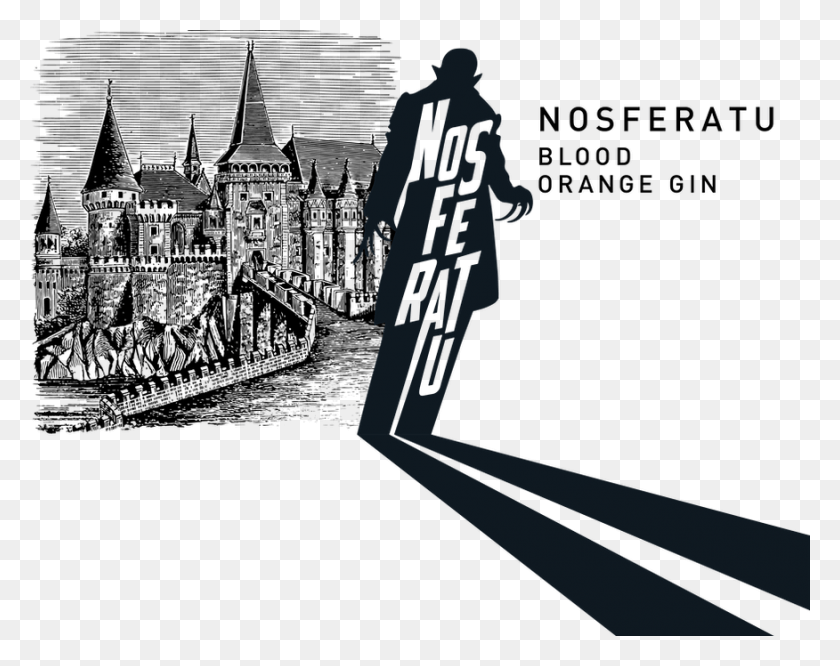 876x681 Nosfeatu Distillry Logo Hunedoara Castle, Person, Human HD PNG Download
