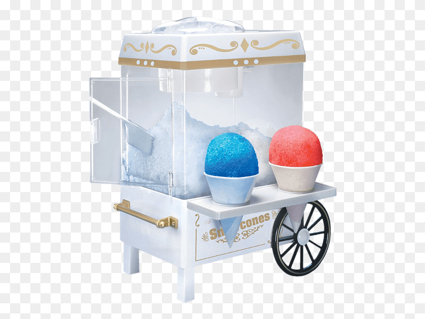 495x571 Nostalgia Scm502 Snow Cone Maker At Givemestuff Snowcone Machine, Egg, Food, Plastic HD PNG Download