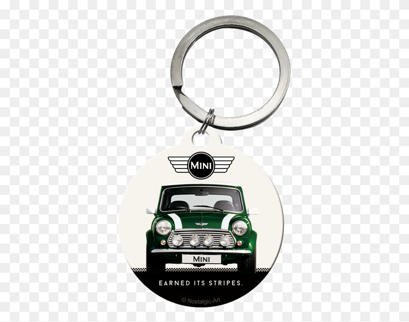 355x601 Nostalgic Art Metal Key Ring Mini Car Amp Logo Porte Cl Mini Cooper, Vehicle, Transportation, Automobile HD PNG Download