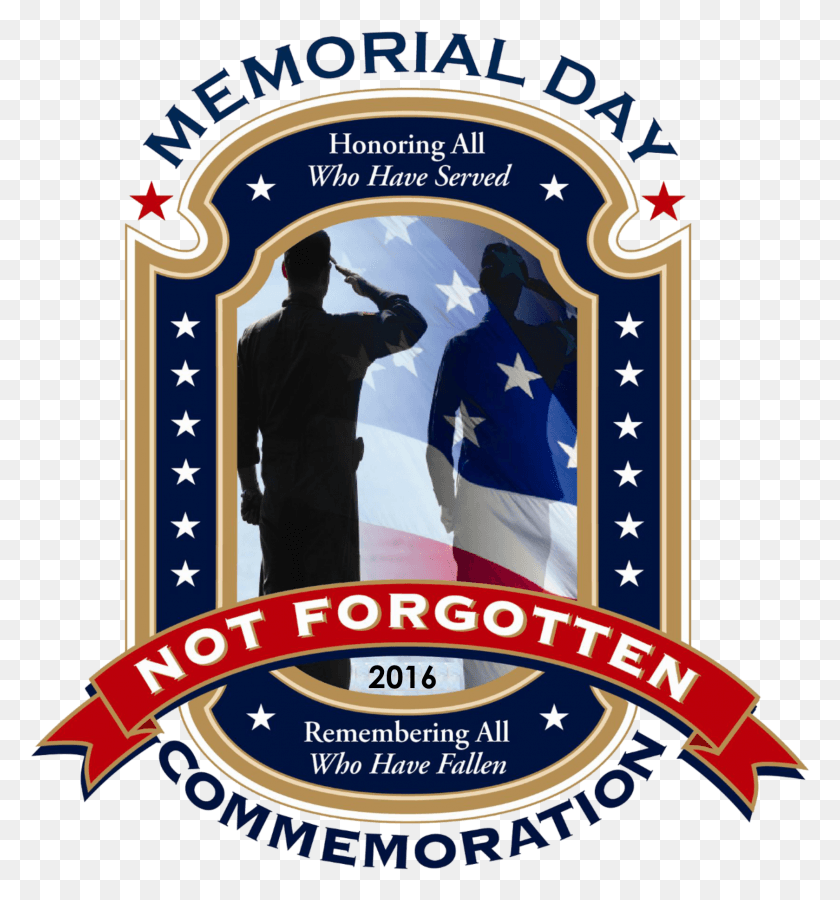 1679x1810 Not Forgotten Memorial Day Weekend Commemoration Not Forgotten Transparent, Person, Human, Logo HD PNG Download