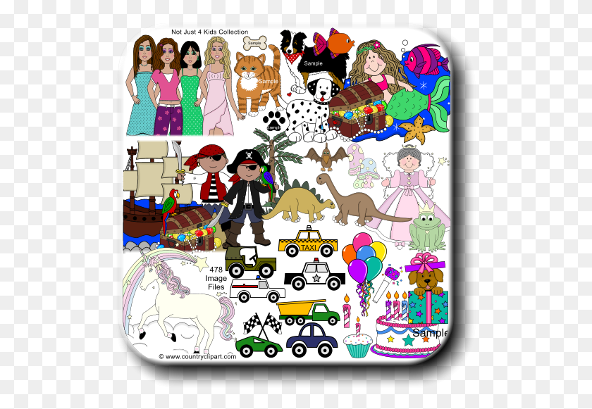 511x521 Not Just 4 Kids Cute Clipart Kids Clip Art, Person, Human, Doodle HD PNG Download