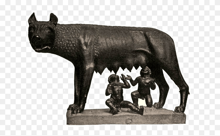 633x462 Not My Intention To Write A Patriottic Article Romulus And Remus, Person, Human, Elephant HD PNG Download