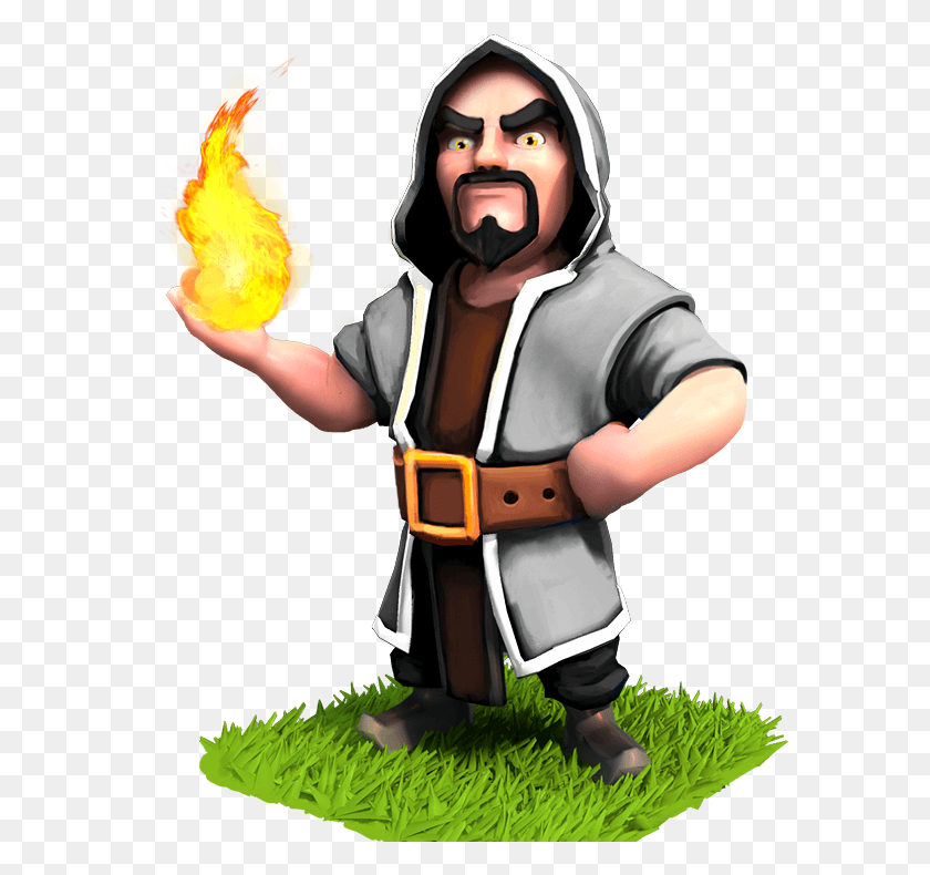 585x730 Not Perfectly Colored But Yea Clash Royale Fire Wizard, Person, Human, Costume HD PNG Download