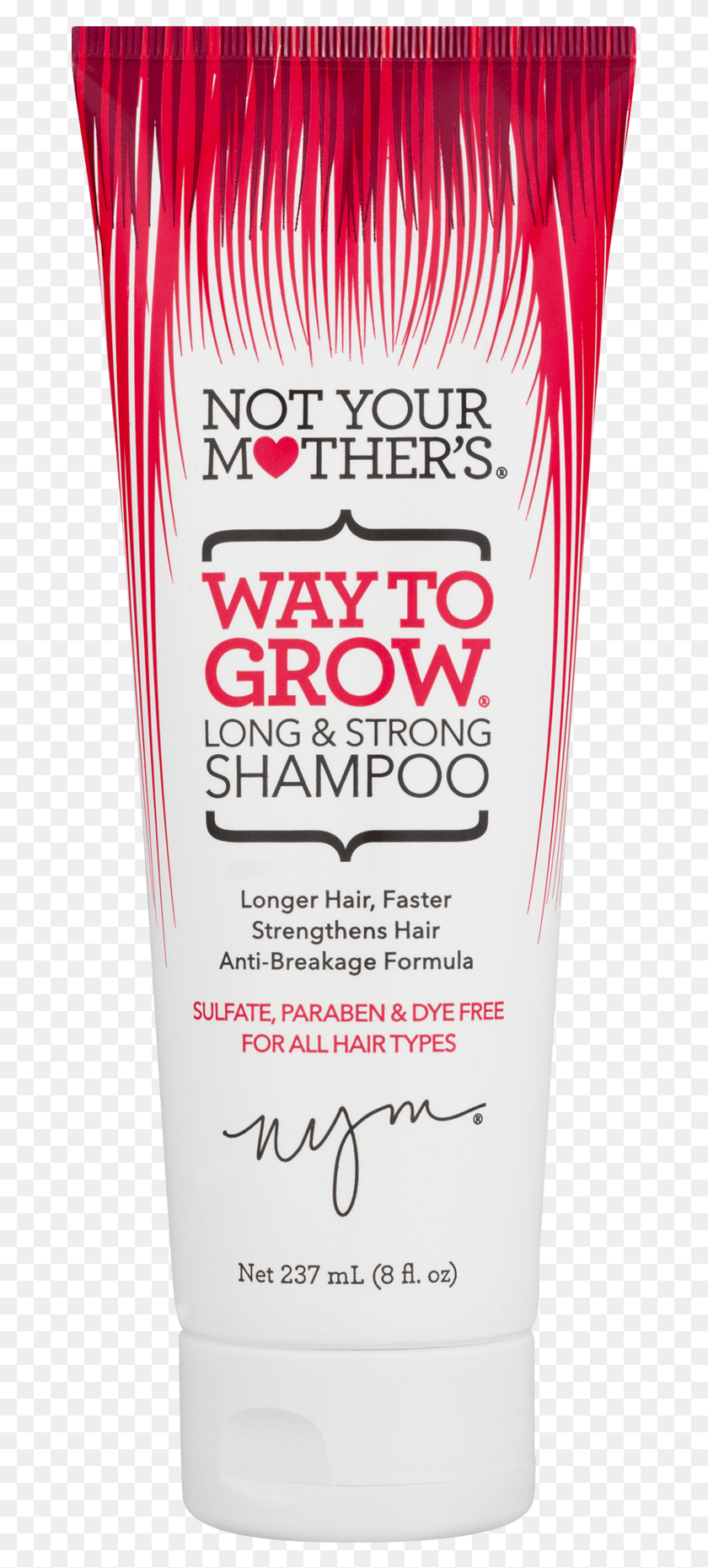 671x1801 Not Your Mothers Way To Grow Long Amp Strong Shampoo Not Your Mother39s Way To Grow Long, Bottle, Sunscreen, Cosmetics HD PNG Download