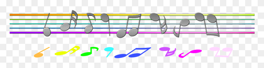 1281x258 Note Scores Melody Staff Music Image Sheet Music, Musical Instrument, Leisure Activities, Xylophone HD PNG Download