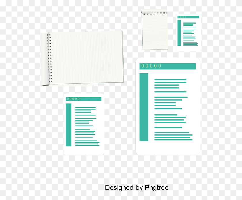 560x635 Notebook Paper Bar And Vector Parallel, Text, Label HD PNG Download