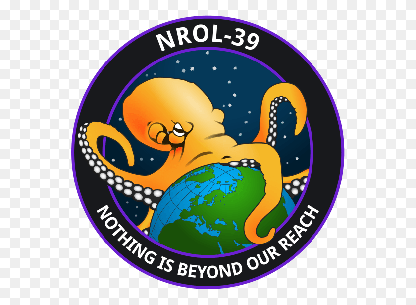 555x555 Nothing Is Beyond Our Reach Octopus Mission Patch, Label, Text, Poster HD PNG Download