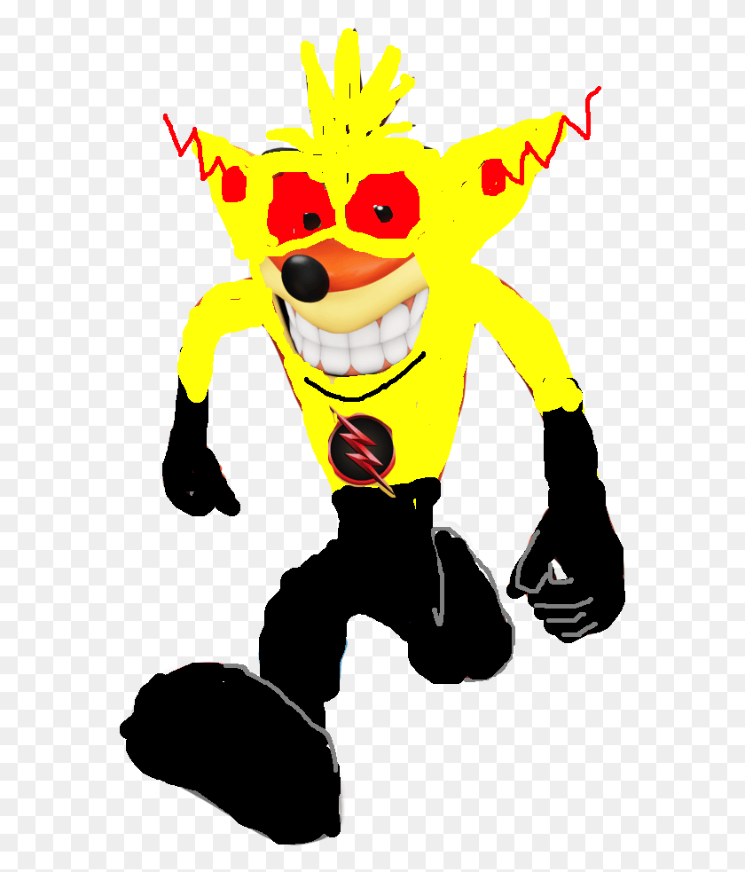 571x923 Nothing Like Crash At All In Fact You Might Say Cartoon, Person, Human, Mascot Descargar Hd Png