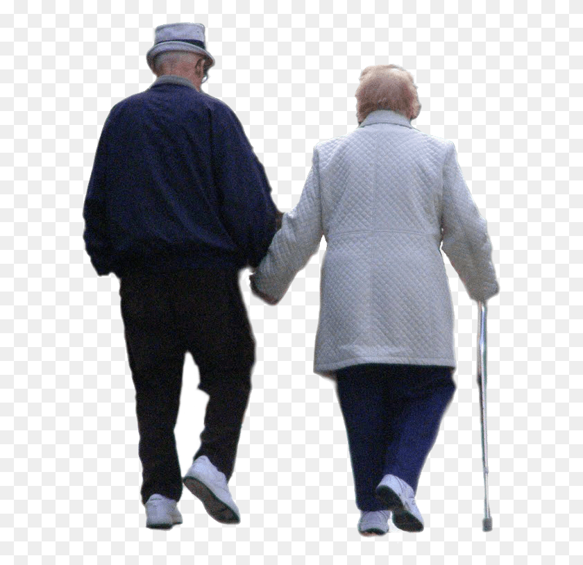 607x754 Descargar Pngnada Tira De Las Cuerdas Del Corazón Como Ancianos Enamorados Anciano Caminando, Mano, Persona, Humano Hd Png