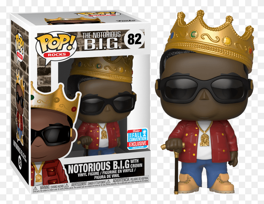 1485x1126 Notorious Notorious Big Funko Pop Nycc, Sunglasses, Accessories, Costume HD PNG Download