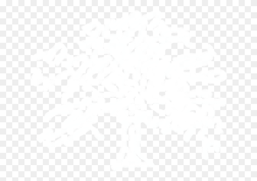 646x532 Ноттингемская Лаборатория Знакомств С Деревом, Логотип Джона Хопкинса, Белый, Трафарет, Лист, Растение Hd Png Скачать