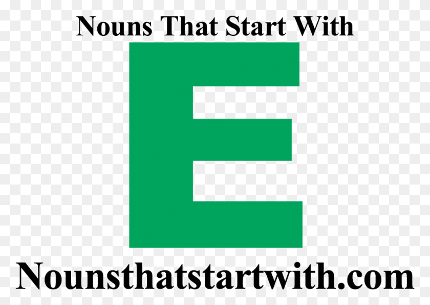 974x669 Nouns That Start With E Poster, Number, Symbol, Text HD PNG Download