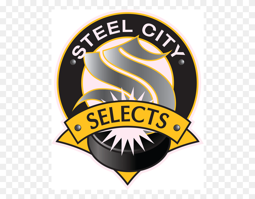 504x596 Descargar Png Nov Steel City Selecciona Hockey, Etiqueta, Texto, Logo Hd Png